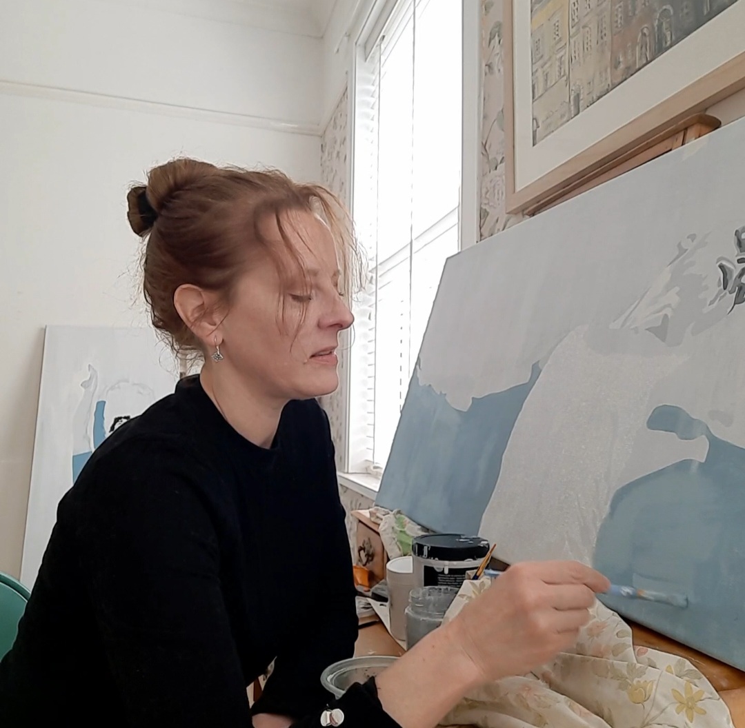Nadezhda painting Hugo Marchand